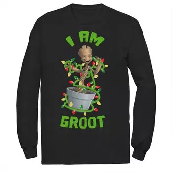 Мужская футболка с рисунком Marvel Christmas I Am Groot Licensed Character