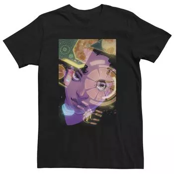 Мужская футболка с рисунком Marvel Iron Heart Licensed Character