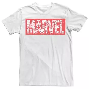 Мужская футболка с рисунком Marvel Kawaii Art Collection Licensed Character