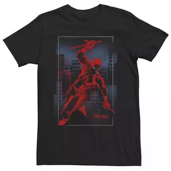 Мужская футболка с рисунком Marvel Knights Present Daredevil Licensed Character