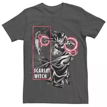 Мужская футболка с рисунком Marvel Scarlet Witch Blast Licensed Character