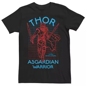 Мужская футболка с рисунком Marvel Thor Ragnarok Asgardian Warrior Licensed Character