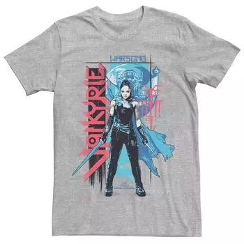 Мужская футболка с рисунком Marvel Thor Valkyrie Warsong Licensed Character