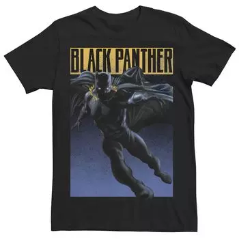 Мужская футболка с рисунком Marvel Universe Black Panther Mode Licensed Character