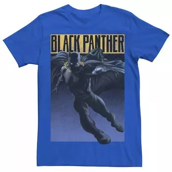 Мужская футболка с рисунком Marvel Universe Black Panther Mode Licensed Character