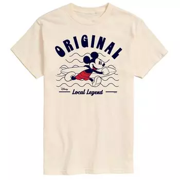 Мужская футболка с рисунком «Микки Маус» Disney's Original Local Legend Licensed Character