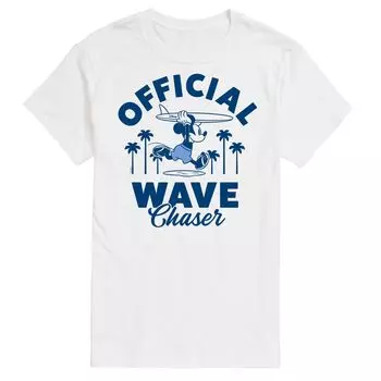 Мужская футболка с рисунком Микки Мауса Disney's Official Wave Chaser Licensed Character