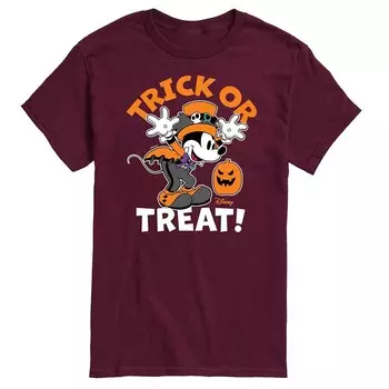 Мужская футболка с рисунком Микки Мауса Disney's Trick or Treat, красный