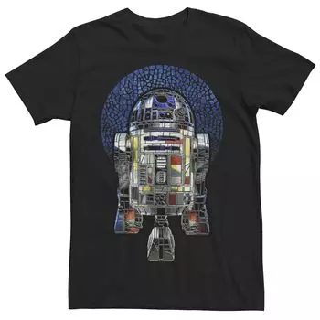 Мужская футболка с рисунком Mosaic R2-D2 Star Wars