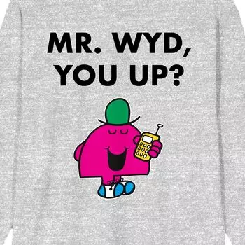 Мужская футболка с рисунком Mr. Men And Little Miss Meme Licensed Character