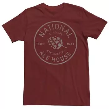Мужская футболка с рисунком National Ale House Licensed Character