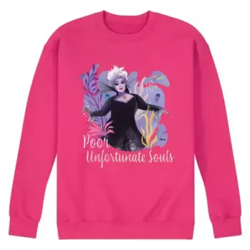 Мужская футболка с рисунком несчастной души Русалочки Disney, розовый