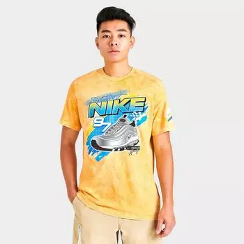Мужская футболка с рисунком Nike Sportswear AM97 Racing, желтый
