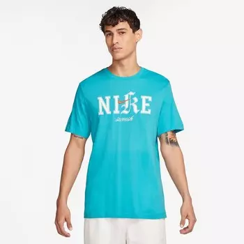 Мужская футболка с рисунком Nike Sportswear HBR DNA, цвет Dusty Cactus