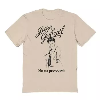 Мужская футболка с рисунком No Me Provoquen Licensed Character, песочный
