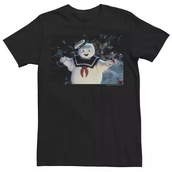 Мужская футболка с рисунком «Охотники за привидениями» Stay Puft Licensed Character
