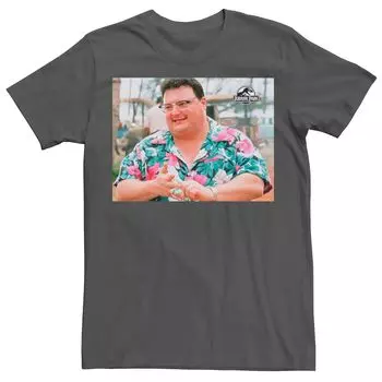 Мужская футболка с рисунком «Парк Юрского периода» Dennis Nedry Licensed Character