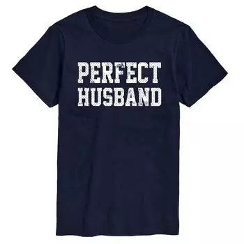 Мужская футболка с рисунком Perfect Husband Licensed Character