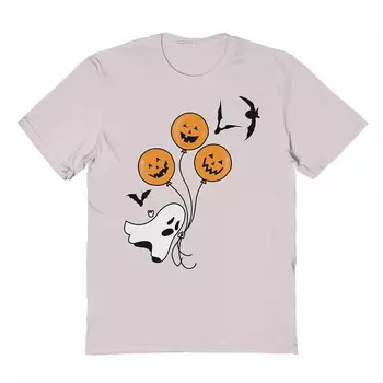 Мужская футболка с рисунком Ready to be Spooky Halloween Licensed Character, цвет Ice Gray