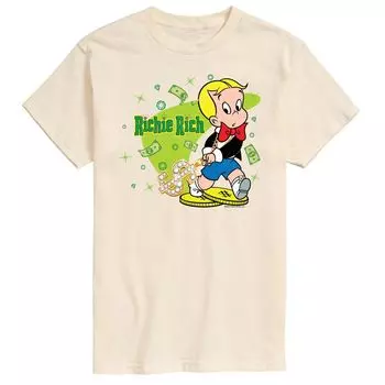 Мужская футболка с рисунком Richie Rich Licensed Character