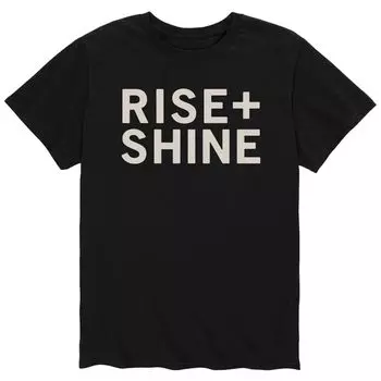 Мужская футболка с рисунком Rise And Shine Licensed Character