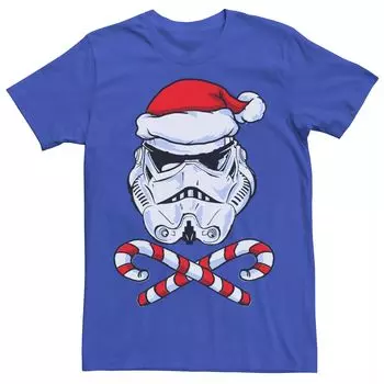 Мужская футболка с рисунком Santa Trooper Star Wars