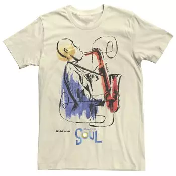 Мужская футболка с рисунком саксофона Soul Disney/Pixar Disney / Pixar