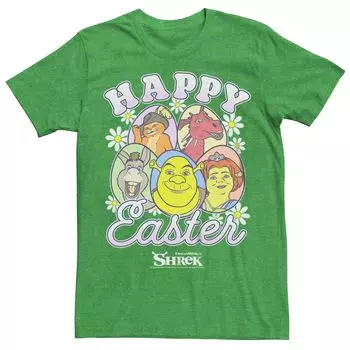 Мужская футболка с рисунком «Шрек Happy Пасха» Licensed Character