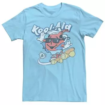 Мужская футболка с рисунком скейтборда Kool-Aid Man Licensed Character