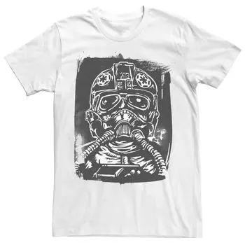 Мужская футболка с рисунком Star Wars X-Wing Pilot Licensed Character