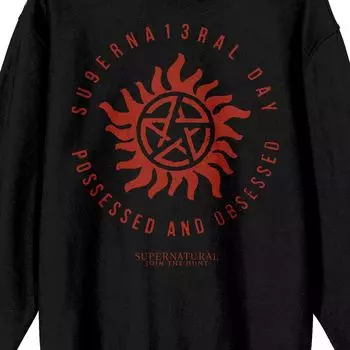 Мужская футболка с рисунком Supernatural Day Possessed And Obsessed Licensed Character