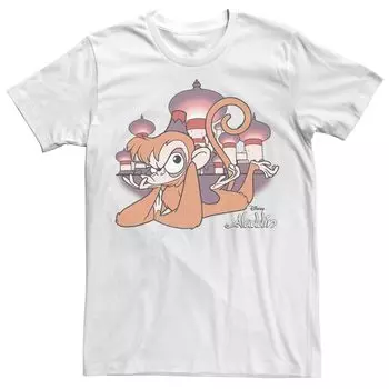 Мужская футболка с рисунком «Supset Abu Sulton's Palace» Aladdin's Aladdin Disney