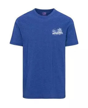 Мужская футболка с рисунком Surf Explorer Psycho Tuna, синий