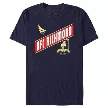 Мужская футболка с рисунком Ted Lasso AFC Richmond Wing Licensed Character, темно-синий