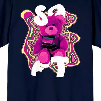 Мужская футболка с рисунком Teddy Drip Groovy Vibes Licensed Character
