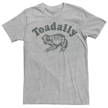 Мужская футболка с рисунком Toadally Toad Humor Licensed Character, цвет Athletic Heather