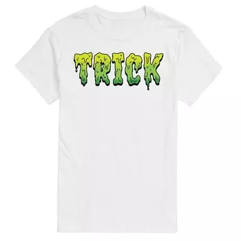 Мужская футболка с рисунком Trick Licensed Character, белый