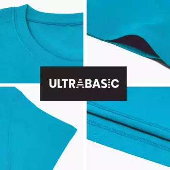 Мужская футболка с рисунком ULTRABASIC, цвет milchig