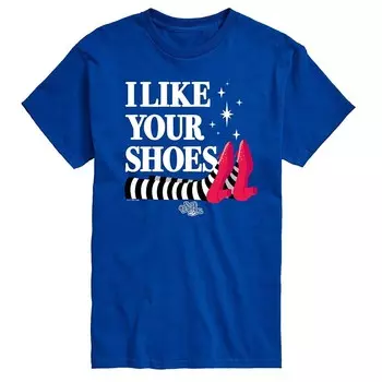 Мужская футболка с рисунком «Волшебник страны Оз» Like Your Shoes Licensed Character, цвет Royal Blue