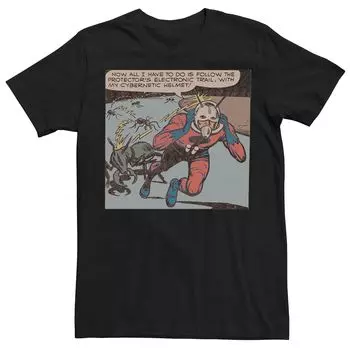 Мужская футболка с рисунком в стиле ретро-комиксов Marvel Marvel Ant-Man Licensed Character