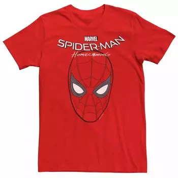 Мужская футболка с рисунком в виде маски Marvel Spider-Man Licensed Character