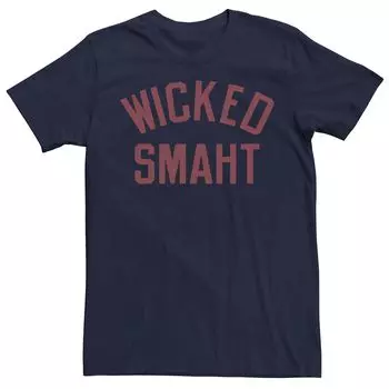 Мужская футболка с рисунком Wicked Smaht Licensed Character