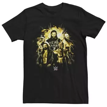 Мужская футболка с рисунком WWE Golden Boys Group Shot Licensed Character, черный