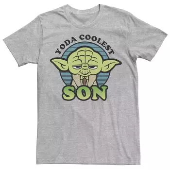Мужская футболка с рисунком Yoda Coolest Son Star Wars
