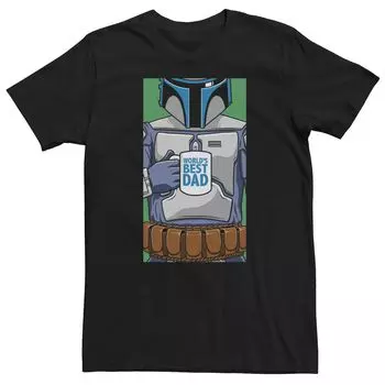 Мужская футболка с рисунком «Звездные войны Боба Фетт» Licensed Character