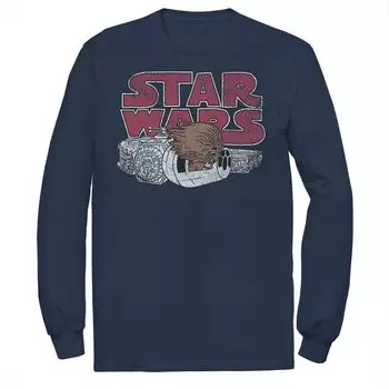 Мужская футболка с рисунком «Звездные войны» Chewbacca «Сокол тысячелетия» Licensed Character