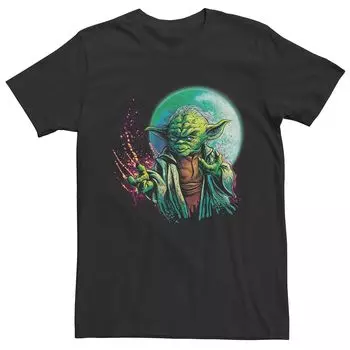 Мужская футболка с рисунком «Звездные войны» Cool Yoda Licensed Character