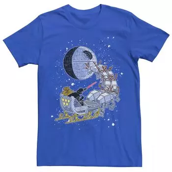 Мужская футболка с рисунком «Звездные войны: Дарт Вейдер на санях» Licensed Character