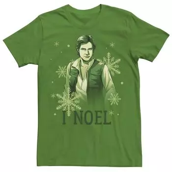 Мужская футболка с рождественским рисунком Han Solo I Noel Star Wars