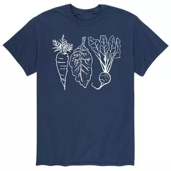 Мужская футболка с садовыми растениями Licensed Character